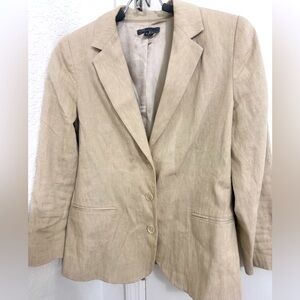 Vince linen blazer beige great condition